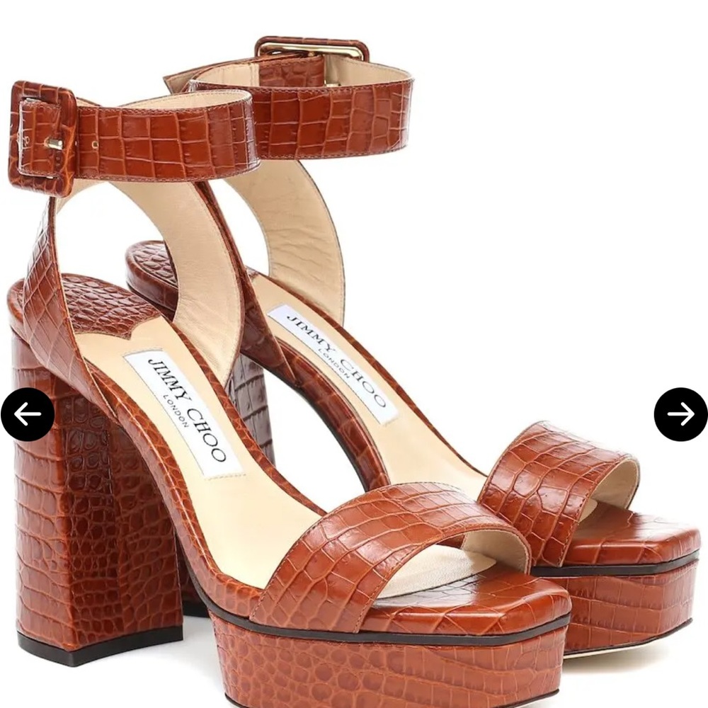 Jimmy Choo Leather Heels